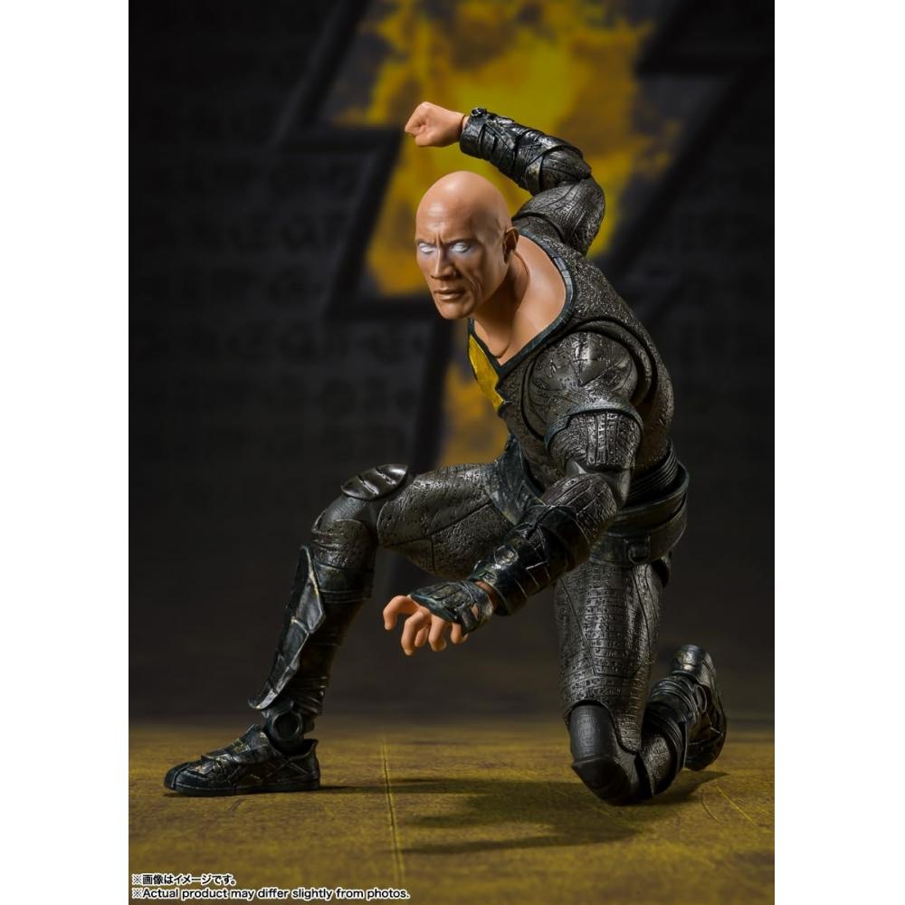 Pohyblivá figurka SHFiguarts Black Adam přibližně 165 mm PVC&ABS&látkou lakovaná BAS64170