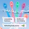 Disposable Mini Toothbrush with Flavors for Fresh Breath Multi-Functional Oral Care Travel Kit