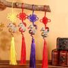 Hanging Chinese Knot Pendant Decorative Chinese Knot Tassels Creative Car Pendant  Living Room