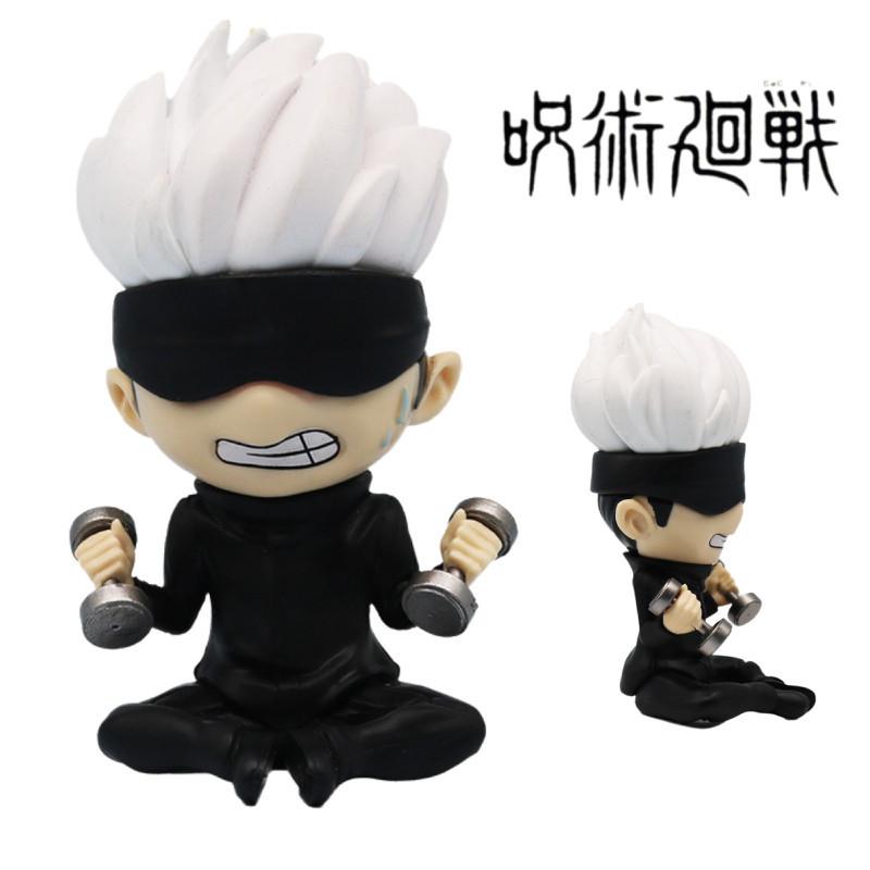 PVC Material 10cm Jujutsu Kaisen Wuxiao Niedlich Wutian Wutu Figur Figur Blind Box