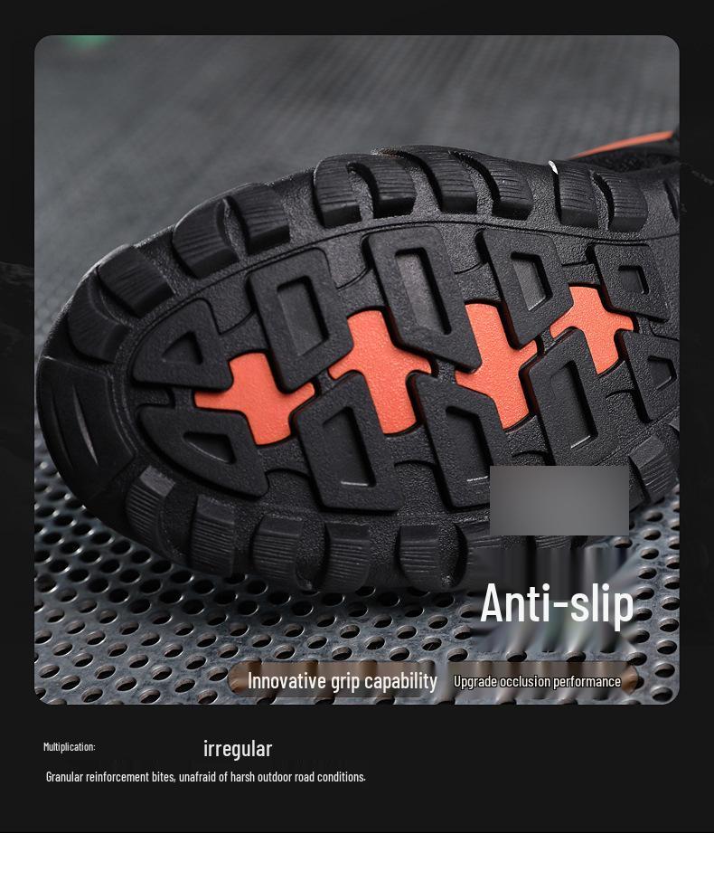 Men's Breathable Mesh Sports & Casual Hiking Shoes - Lightweight & Soft Sole for Summer