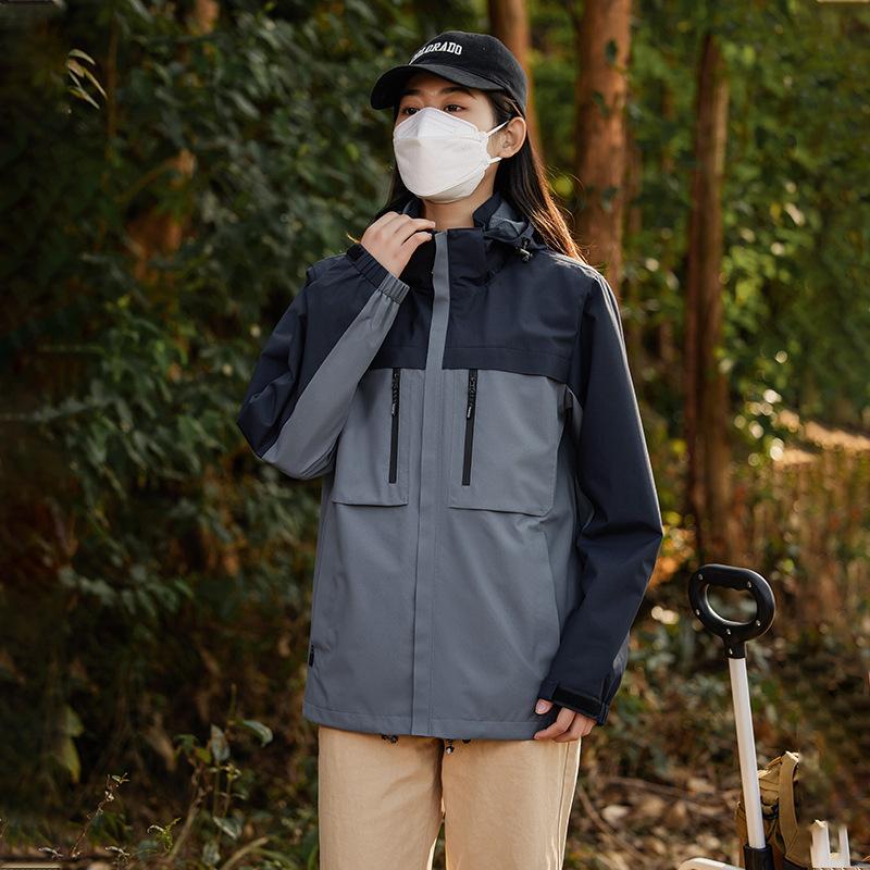 New Spring and Autumn Men's and Women's Outdoor Single-layer Jacket Jacket Jacket