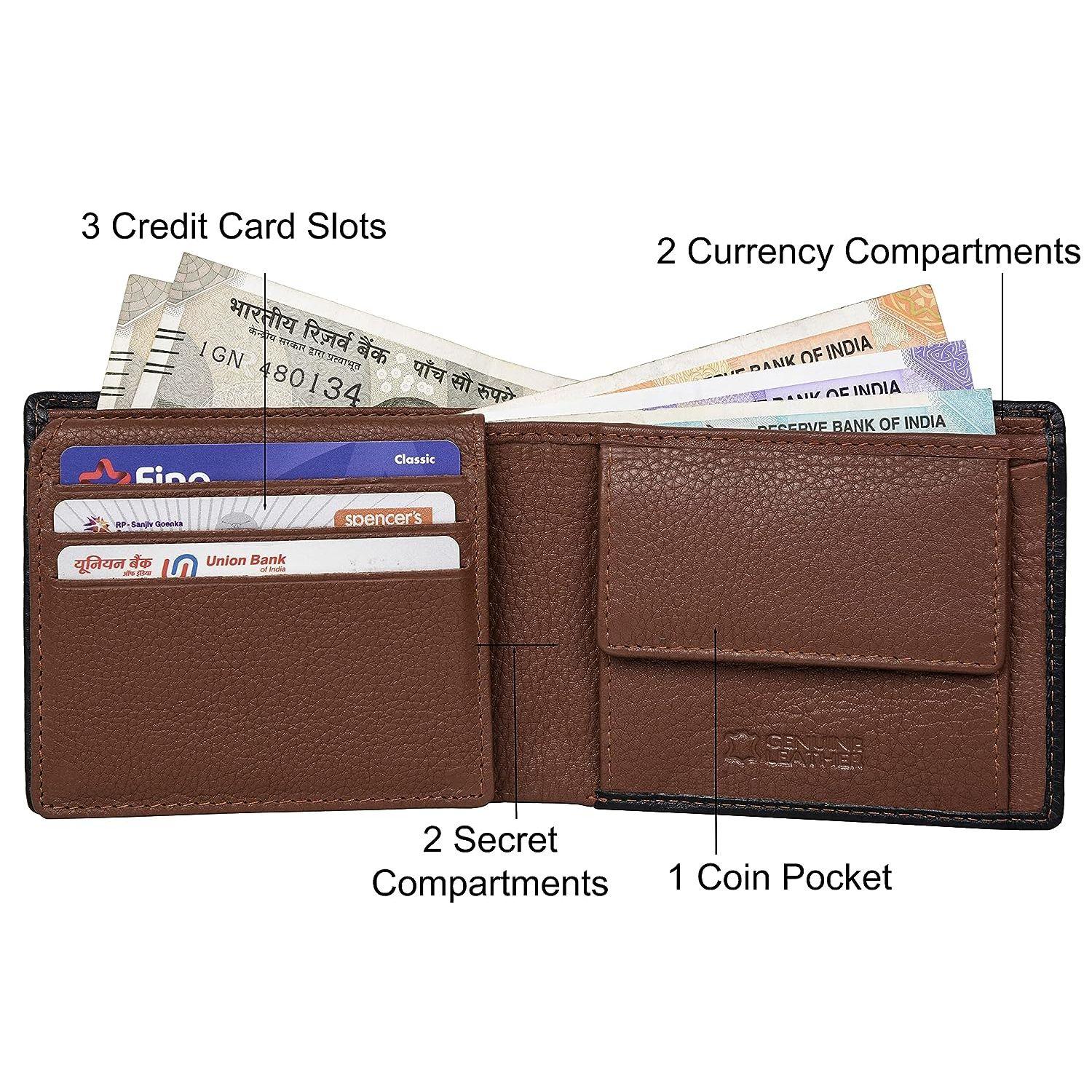 Мужской кожаный кошелек Kyle — фото 3