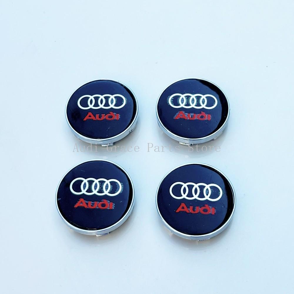4PCS 60mm automobile styling hub center cover is suitable for WQ A1A2A38V 8P8L A4B6 B7 B8 A5A6 C5 C7 A7 A8 Q2 Q3 Q5 Q7. 4R