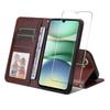 For Xiaomi Redmi A5 4G (171.7*77.8*8.3mm) PU Leather Wallet Case ENKAY HAT PRINCE Phone Stand Cover with Tempered Glass