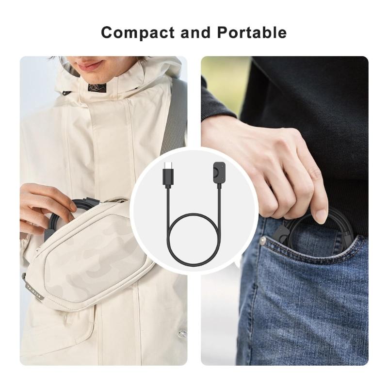 Flexible USB Charging Cord Abrasion Resistant Auto Shutoff Safety Feature For Fitness Devices Quick Power Recovery Easy