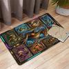 Steampunk Dragon Compilation Pattern Rug Floor Mat for Living Room or Bedroom Soft and Comfortable Carpet a Gift for Birthday and Holiday.