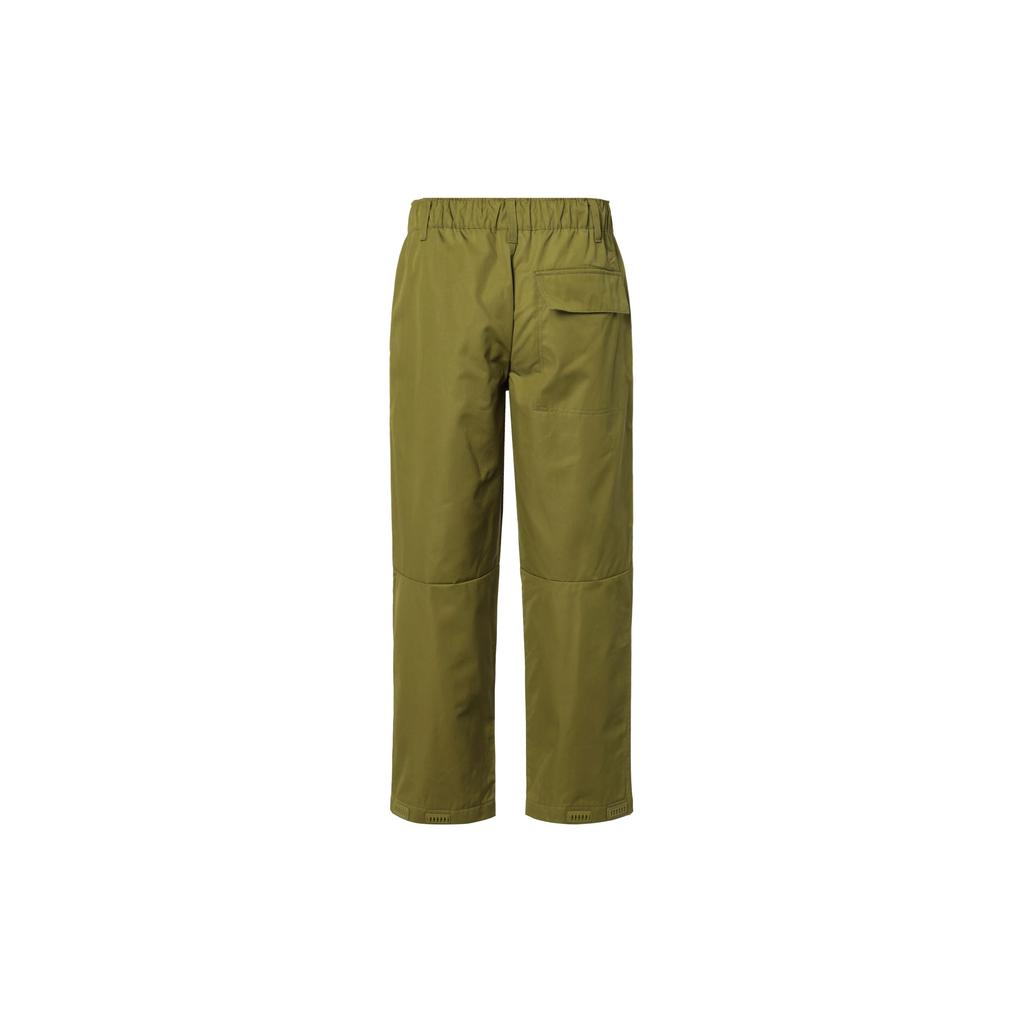 Nike Tech Solid Loose Woven Mid-Rise Zipper Straight Leg Casual Pants Men Bottoms Pacific-Moss FZ0711-307