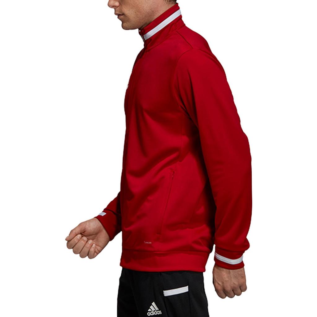 Adidas Logo Graphic Quick-Dry Sports Jacket Men Jackets Red DX7323