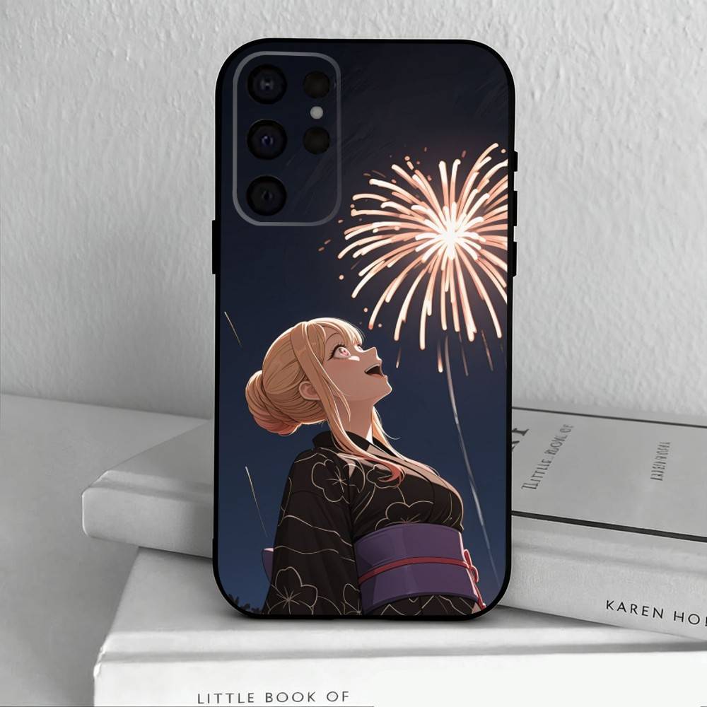 Custodia per Telefono My Dress Up D-Darling M-Marin K-Kitagawa Per Samsung S25,S24,S21,S22,S23,S30,Ultra,S20,Plus,Altro Custodia Morbida Nera