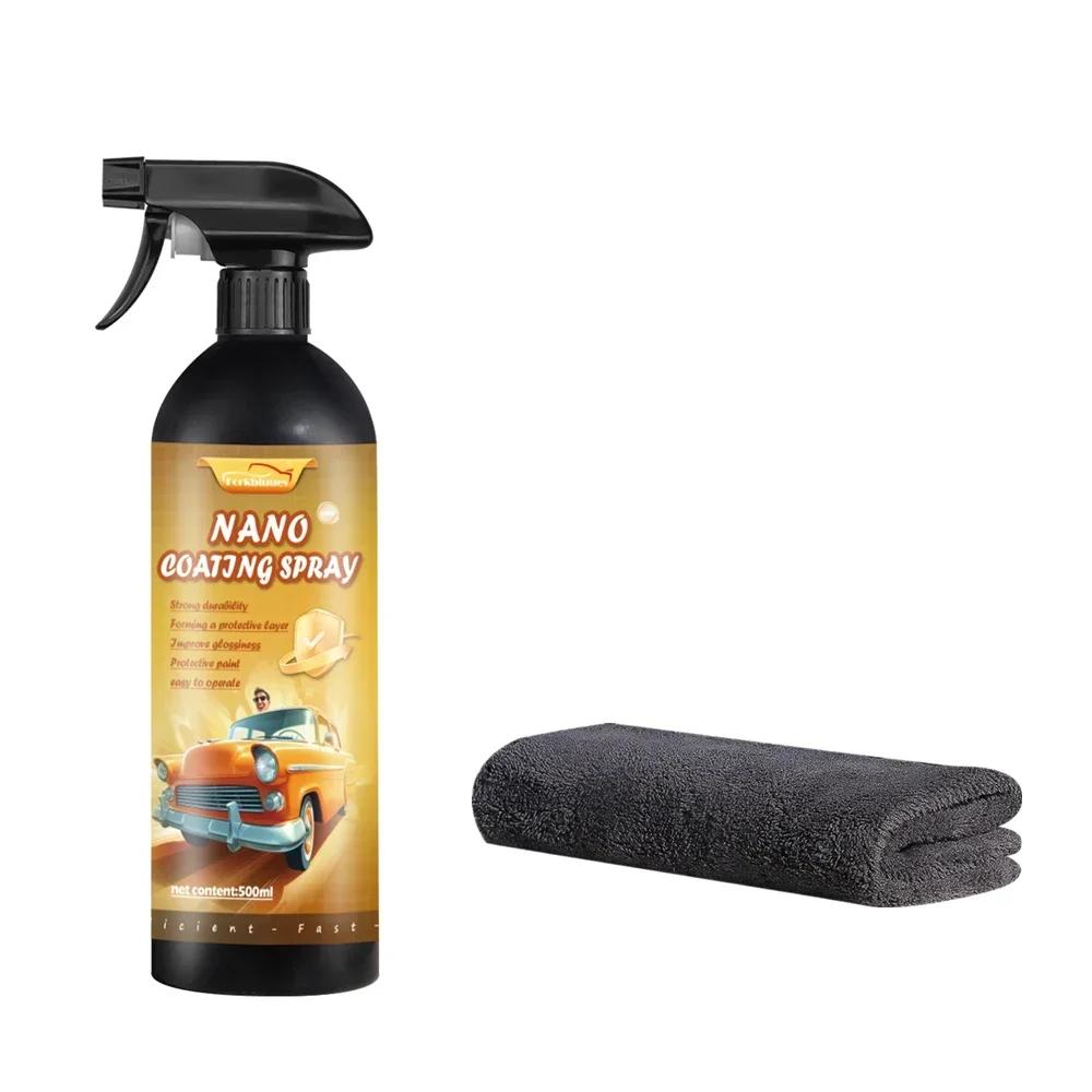 

Керамическое автомобильное покрытие, 500 мл, 9H, наножидкое стекло, кристаллическое гидрофобное водостойкое полирующее покрытие, твердость краски, воск для полировки автомобиля