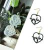 Epoxy Love Heart Mold Silicone Earrings Mold Handmade Fashion Jewelry Molds for Resin Jewelry Making Pendant Crafts