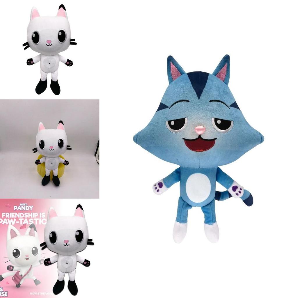 Gabby's Dollhouse Plush Cartoon Stuffed Cat Plushie Doll Kids Xmas Gifts