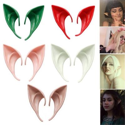 Latex Party Fake Ohr Kostüm Dekoration 1 Paar Engel Elfenohren Requisiten Fee Halloween Cosplay Einzigartig