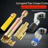 Bearing Pipe Cutter & Corrugated Pipe Crimping Tool Set