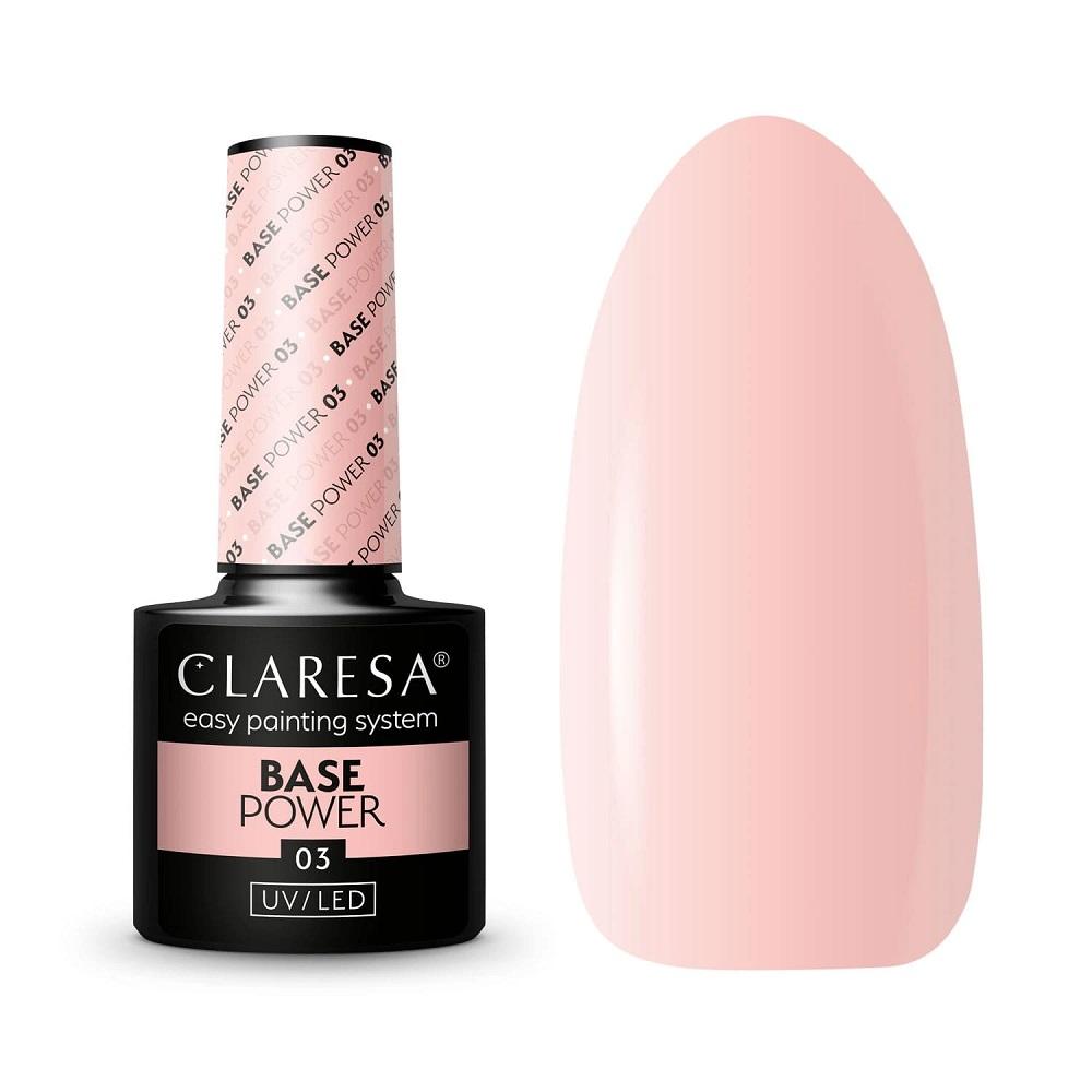 Claresa Base Power Hybrid Nail Polish Base Coat 03, 5g