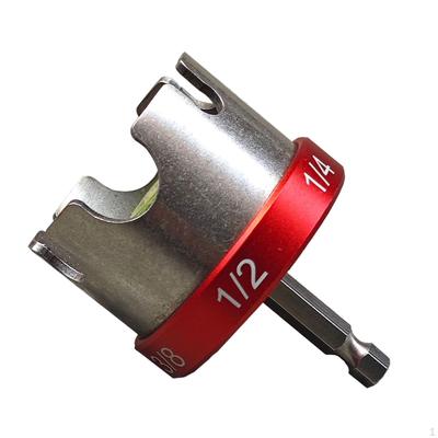 Nut Zipper Drill Attachment Nuts Remover for Conduit Racks Sturdy Heavy Duty Compact Hex Shank