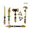 Elemental Building Blocks Assemble Bricks Mini Action Toy Parts Initial Generation Movies Dolls Gifts For Children