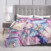 Needy Streamer Overload Kangel Plush Blanket Children  Flannel Throw Blanket For Couch Warm Custom Quality Bedspread Gift Idea