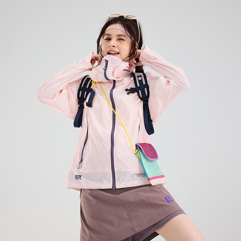 Lightweight Mountain-Style Sun Protection Jacket for Women and Men - Breathable Summer Cycling and Skin Protection Top