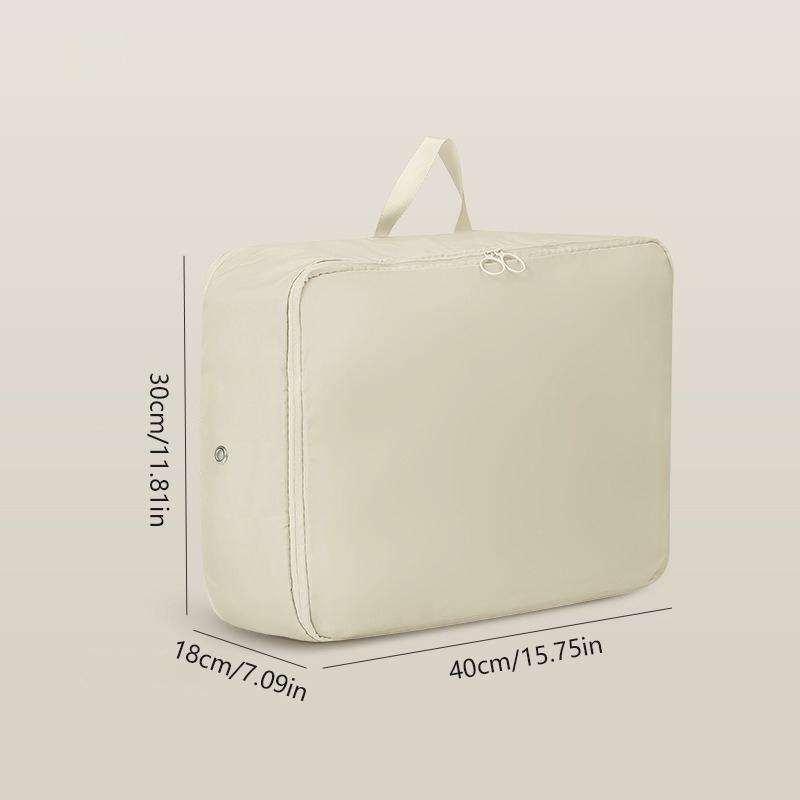 1Pc Large Capacity Portable Travel Storage Bag Clothes Quilt Storage Compression Bag Waterproof Down Jacket Clothes Organiser