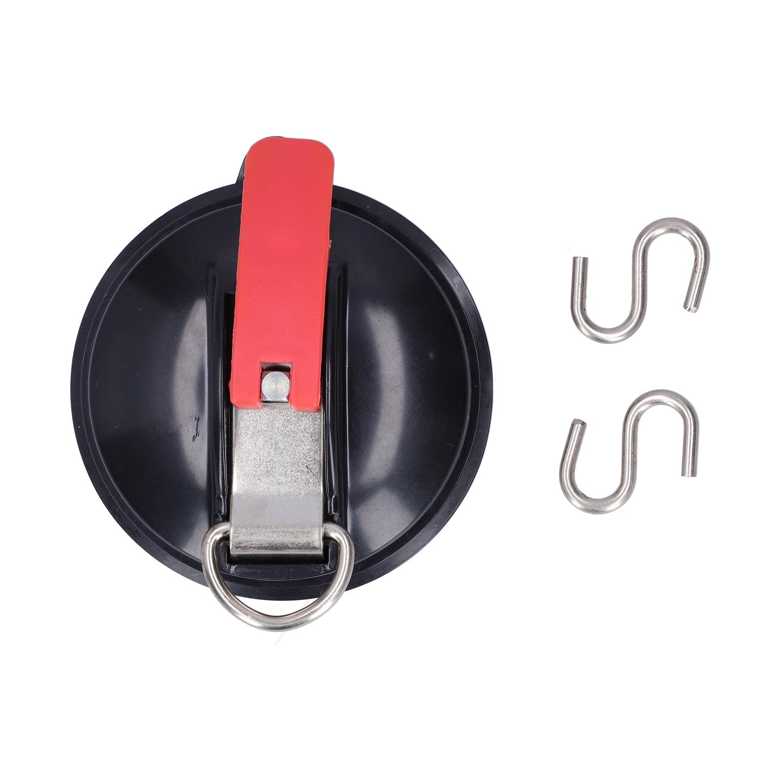 

Car Suction Cup Anchor Multifunctional Heavy Duty with 2 Hooks Universal for Luggage Tents Fixed