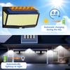 Ultra Bright Solar Motion Sensor Lights 528 LED Solar Security Lights Outdoor Waterproof LED Wall Lights Garden Fence Yard