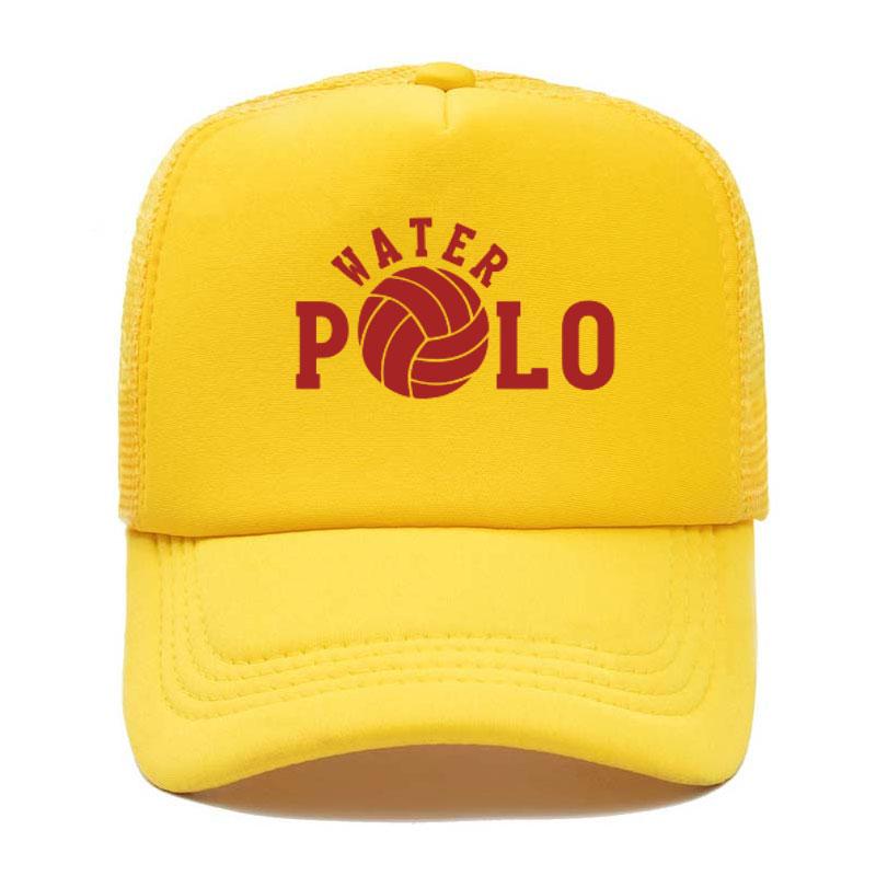 New Waterpolo Player Print Casual Women Unisex Unisex Summer Parentchild Hats Mesh Visor Outdoor Sun Hat