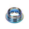 20mm Cycling Crank Cover Screw Aluminum Alloy M20 Cycling Cranket Crank Fixing for Road Mountain Cycle