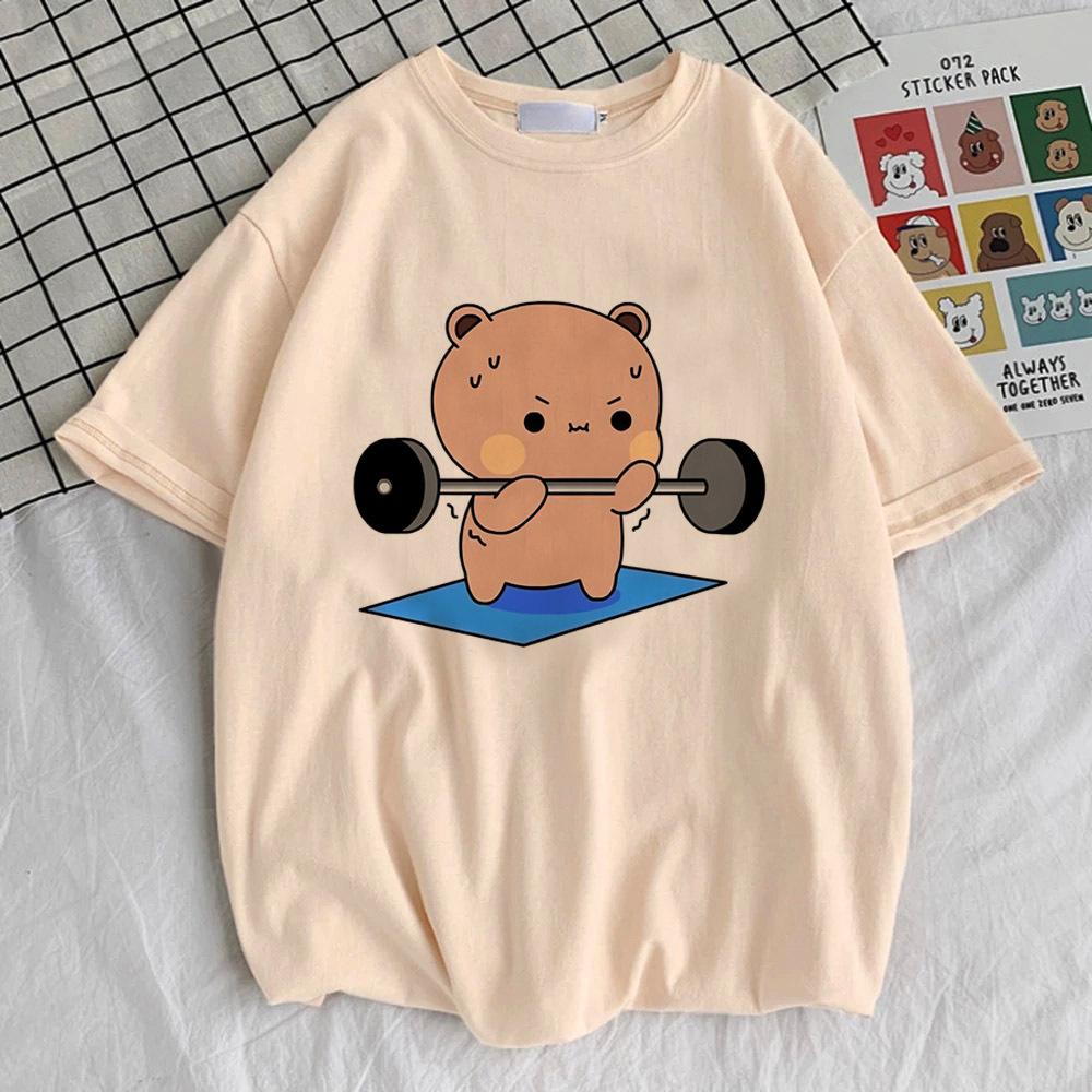 

Bubu Dudu tshirt teen Y2k Classic Retro korean clothes Women tshirt Colorful Trendy anime Punk S