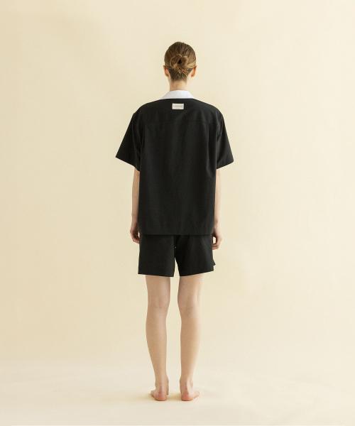 [2Dreamers] Mono Black Pajama Set [Shipped from Korea] 100% Authentic