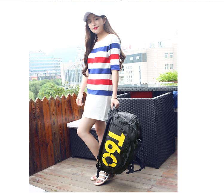 Multifunctional Gym Bag: Wet/Dry Separation, Travel Handbag, Shoulder Bag, Unisex Sports Backpack, Casual Crossbody Training Bag