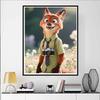 Disney 5D DIY Diamond Painting Zootopia Illustration Cartoon Full Diamond Mosaic Diamond Painting Art Wall Decoration Craft Set