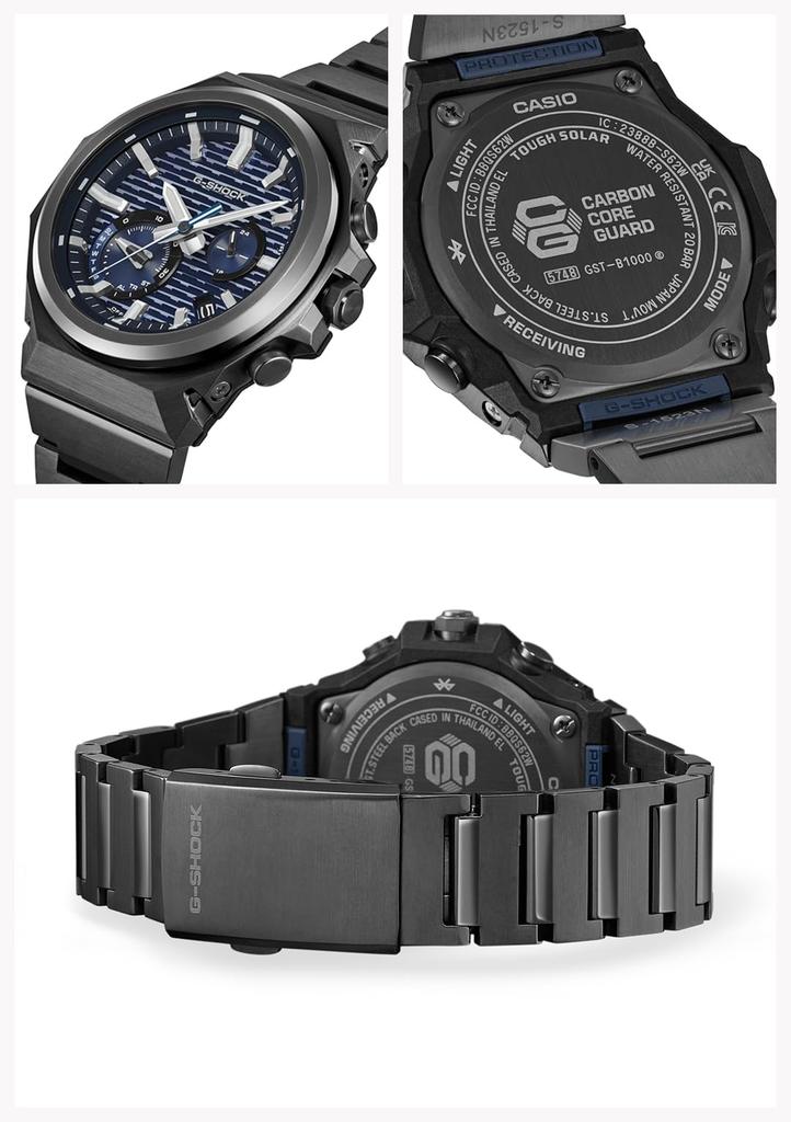 Casio Tough Solar Bluetooth Watch G-SHOCK G-STEEL GST-B1000BD-2AJF