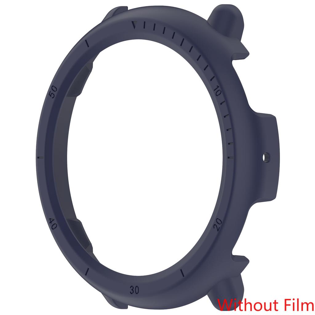 PC Hollow Case For Amazfit Active 2 (A2437) Protector Samrt Watch Strap Bezel Ring Cover Bumper For Huami Amazfit Active2 Shell