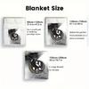 Collingwood FC 2D Flat Pattern Flannel Blanket High quality All Seasons Warmth and Comfort Perfect for Christmas Gifts.DMT0925301