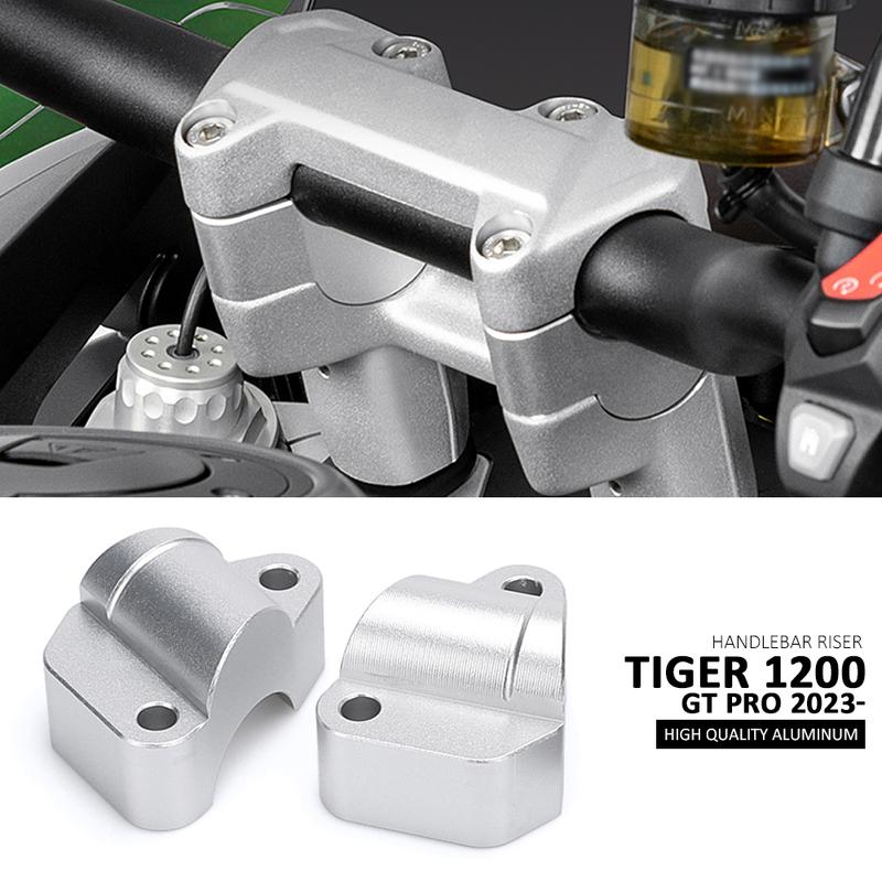 Motorcycle Accessorie For Tiger1200 Tiger 1200 GT Pro 2023 2024 Handlebar Riser TIGER 1200 GT PRO Handlebar Back Move Mount