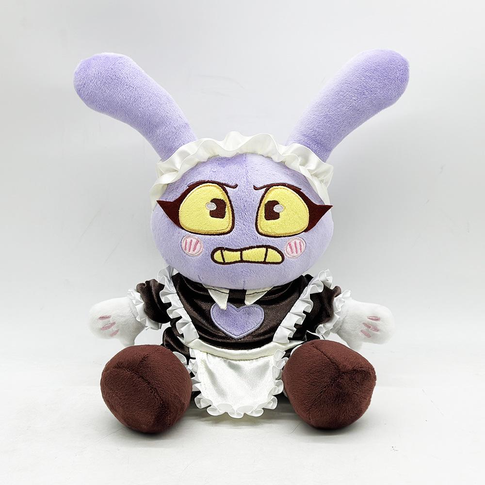 Jax Plush Circus Rabbit Doll - Animated Peripheral Toy