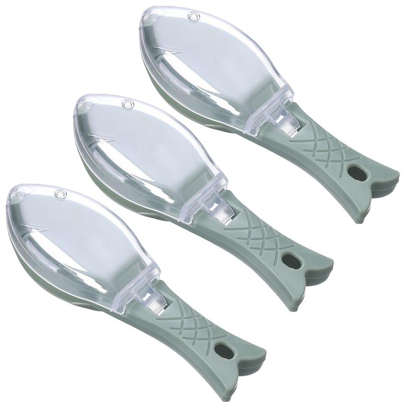 Kitchen Fish Scale Remover with Storage Box, Easy To Clean, Suitable for Catering, Efficient Fish Scale Cleaning Tool
