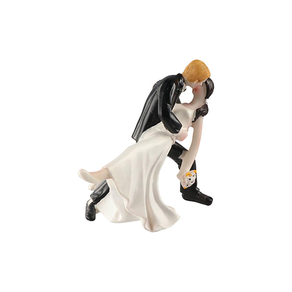 Funny Bride and Groom Figurines Romantic Marry Figurine Cake Toppers Dolls Marry