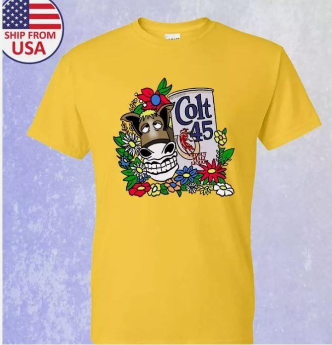 

26 Colt 45 Donkey Jeff Spicoli Men_s DAISY T-shirt Size S-5XL Unisex T-Shirt XXXL