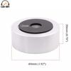 Audio Isolation Stand Base 49X20Mm Cnc Machined Solid Aluminum Shockproof Feet Pad Mat For Surwoofer Speaker Amplifier Dac Cd