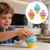 Yousheng Mini Ice Cream Cone Squeeze Toy Cute TPR Stress Relief Fidget for Kids Adults Soft Slow-Rising Decompression Gadget for Anxiety Boredom