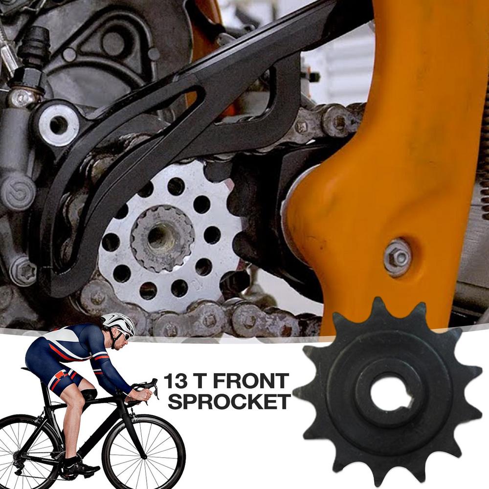 13 Tooth Front Sprocket 11mm Steel Front Sprocket Gears 25H Gear Speed Mini Bike Atv Quad Dirt Bike Accessories For 1016Z 1018