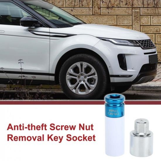 

Wheel Lock Lug Nut Type A Anti-theft Key Socket with Adapter for Land Rover