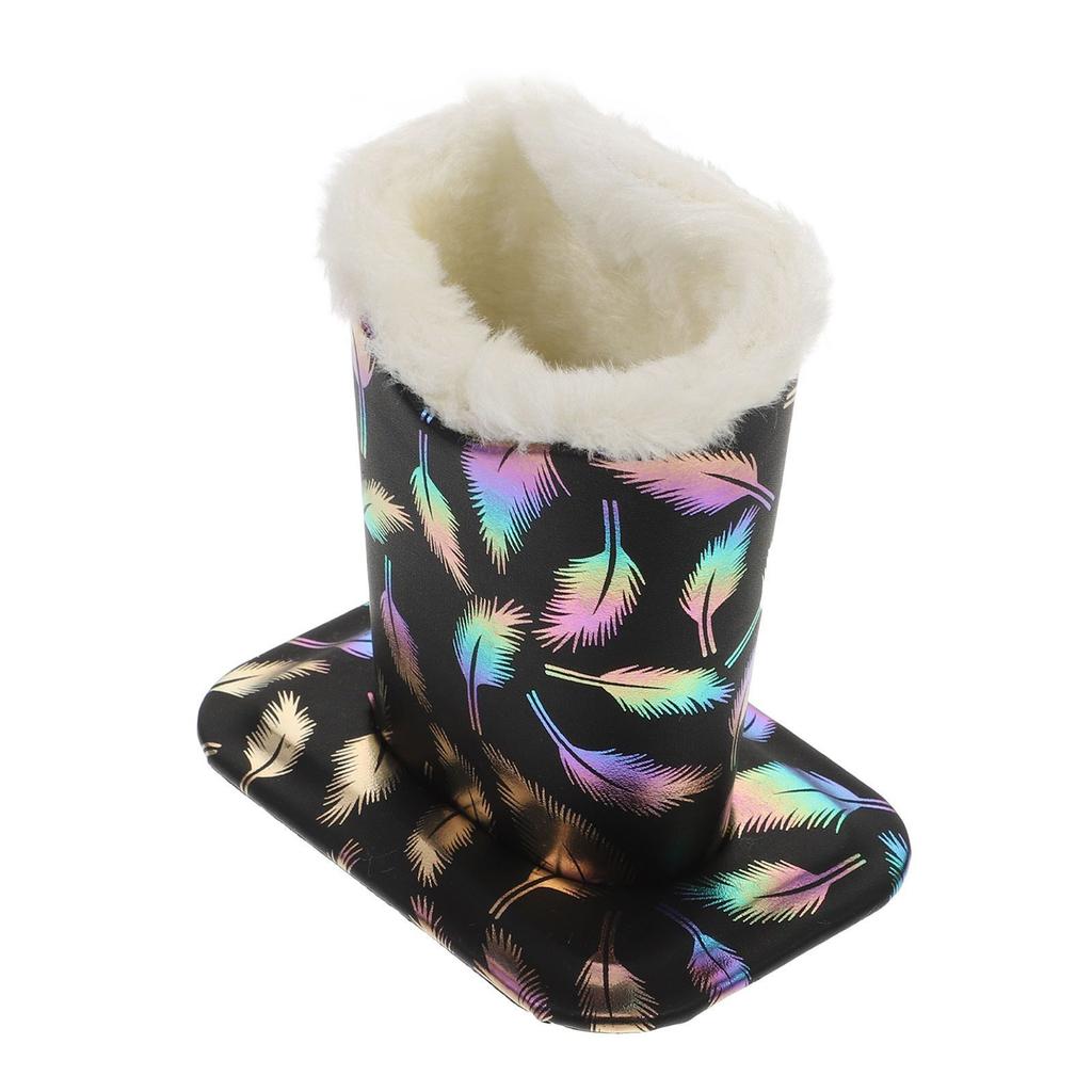 Plush Glasses Holder, Leather Glasses Display Stand, Fabric Pen Holder, Fashionable, And Convenient Glasses Storage