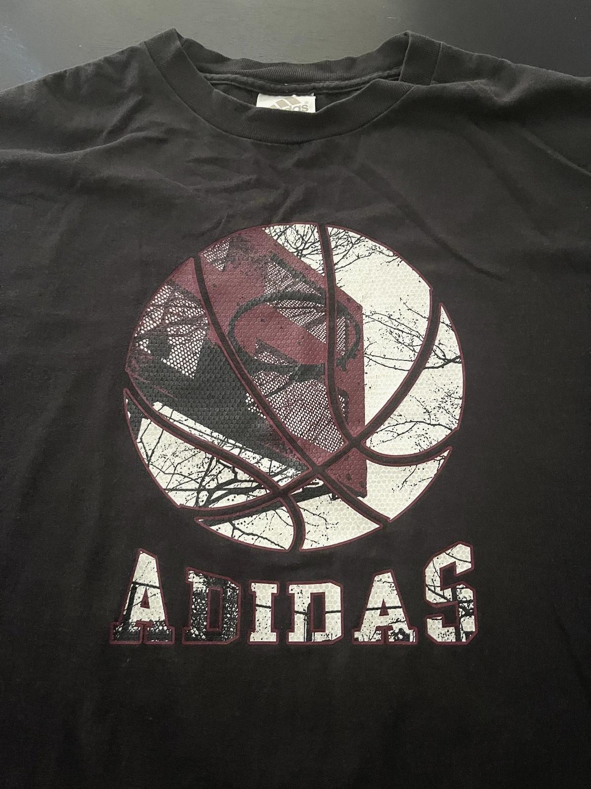 

Adidas Basketball Activewear T-Shirt, Black, Size: Large 3XL