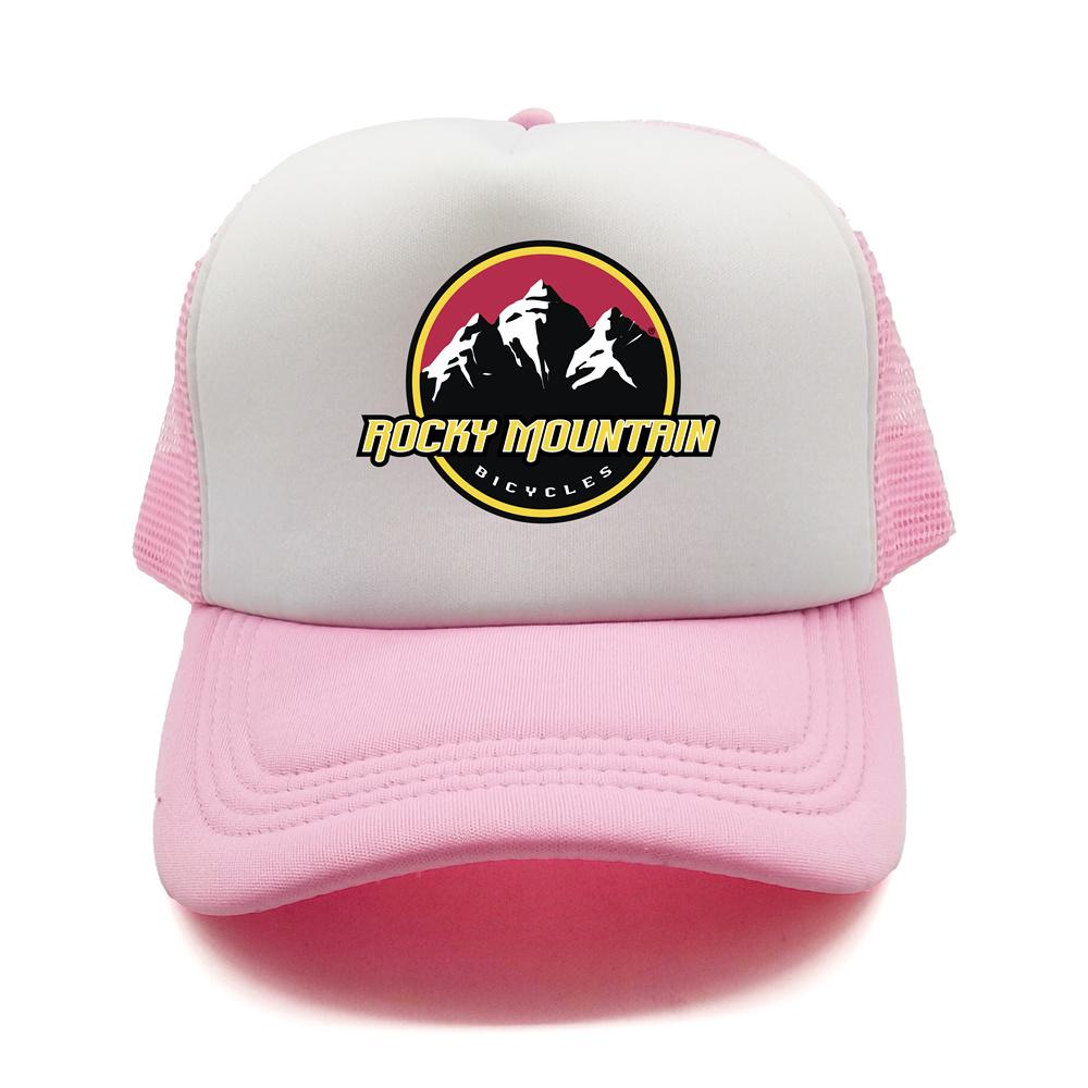 Rocky Mountain Bike Trucker Cap Unisex Funny Rocky Mountain Hat Baseball Cap Cool Summer Unisex Mesh Net Caps