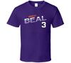 Bradley Beal 3 Beal Favorite Player Basketball Fan T Shirt