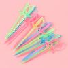 50pcs Mixed Color Plastic Epee Buffet Sticks For Fruits Cocktail Snack Food Fork-Homeclub